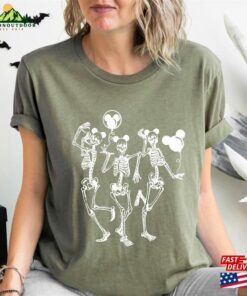 Dancing Skeleton Shirt Dancer Girl Halloween Dance Team Classic Unisex