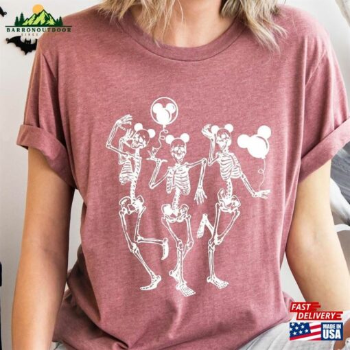 Dancing Skeleton Shirt Dancer Girl Halloween Dance Team Classic Unisex