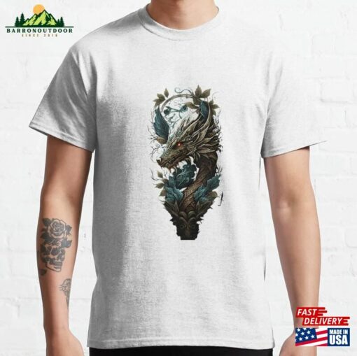 Decorate Your Space With The Best Selling Dragon And Magic Sticker Classic T-Shirt Hoodie Unisex