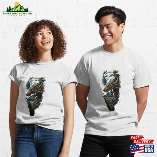 Decorate Your Space With The Best Selling Dragon And Magic Sticker Classic T-Shirt Hoodie Unisex