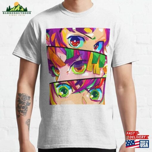 Demon Slayer In Colorfull Mode Classic T-Shirt Sweatshirt Unisex