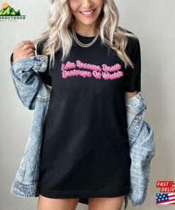 Destroyer Of Worlds In Pink Shirt I Am Become Death Barbenheimer T-Shirt Sweatshirt