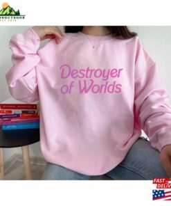 Destroyer Of Worlds Shirt Barbenheimer Barbie Move Classic Unisex 2 Destroyer Of Worlds Shirt Barbenheimer Barbie Move Classic Unisex 3