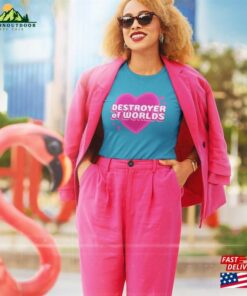 Destroyer Of Worlds Tee Barbenheimer Shirt Cute T-Shirt Classic