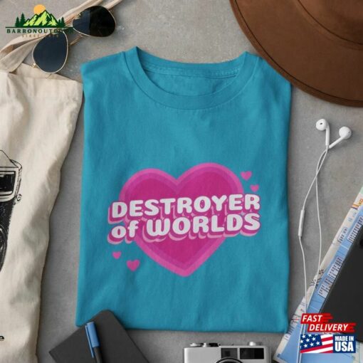 Destroyer Of Worlds Tee Barbenheimer Shirt Cute T-Shirt Classic