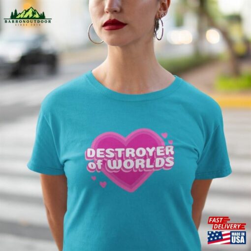 Destroyer Of Worlds Tee Barbenheimer Shirt Cute T-Shirt Classic