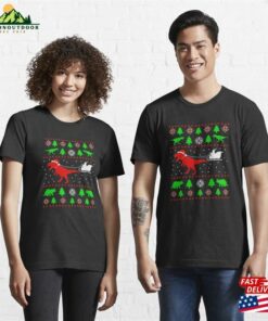 Dinosaur Ugly Christmas Sweater Xmas T Rex Essential T-Shirt Hoodie 2 Dinosaur Ugly Christmas Sweater Xmas T Rex Essential T Shirt Hoodie 3
