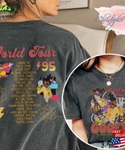 Disney 90S A Goofy Movie Powerline Stand Out Tour 95 Two Sides Shirt Comfort Color Sweatshirt Classic