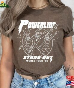 Disney A Goofy Movie Powerline World Tour’95 Retro Vintage Shirt Magic Kingdom Sweatshirt Classic