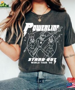 Disney A Goofy Movie Powerline World Tour’95 Retro Vintage Shirt Magic Kingdom Sweatshirt Classic