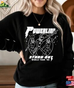 Disney A Goofy Movie Powerline World Tour95 Retro Vintage Shirt Magic Kingdom Sweatshirt Classic 3