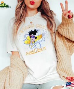 Disney A Goofy Movie Stand Out World Tour95 Retro Vintage Shirt Magic Kingdom Sweatshirt Classic 4