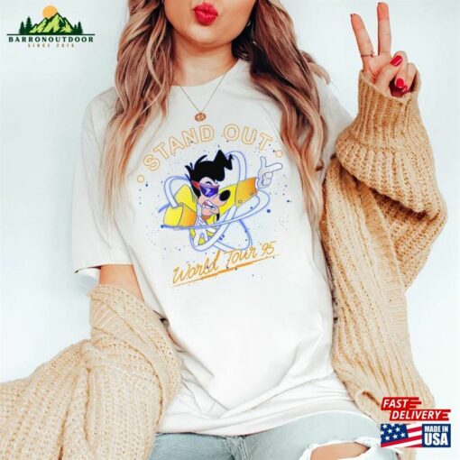 Disney A Goofy Movie Stand Out World Tour’95 Retro Vintage Shirt Magic Kingdom Sweatshirt Classic