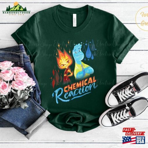 Disney And Pixar’S Elemental Chemical Reaction Ember Wade Shirt 2023 Unisex Sweatshirt