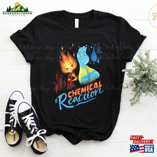 Disney And Pixar’S Elemental Chemical Reaction Ember Wade Shirt 2023 Unisex Sweatshirt