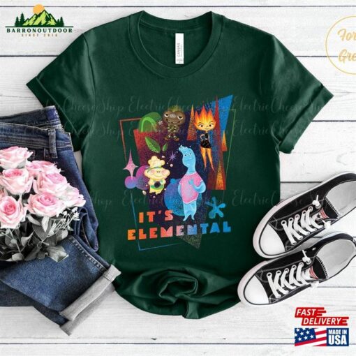 Disney And Pixar’S Elemental It’S Characters Shirt 2023 Sweatshirt Classic