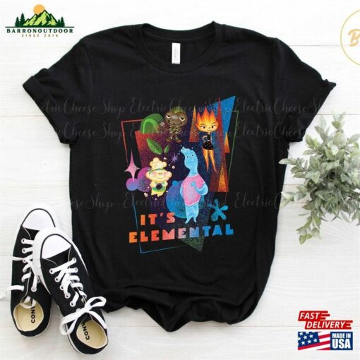 Disney And Pixar’S Elemental It’S Characters Shirt 2023 Sweatshirt Classic