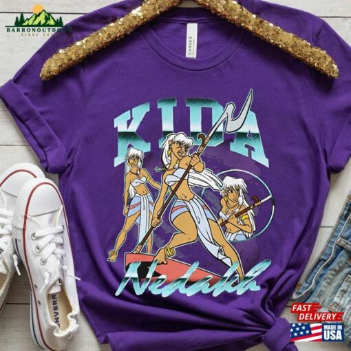 Disney Atlantis The Lost Empire Kida Nedakh Triple Shirt Movie T-Shirt Walt World Hoodie Classic