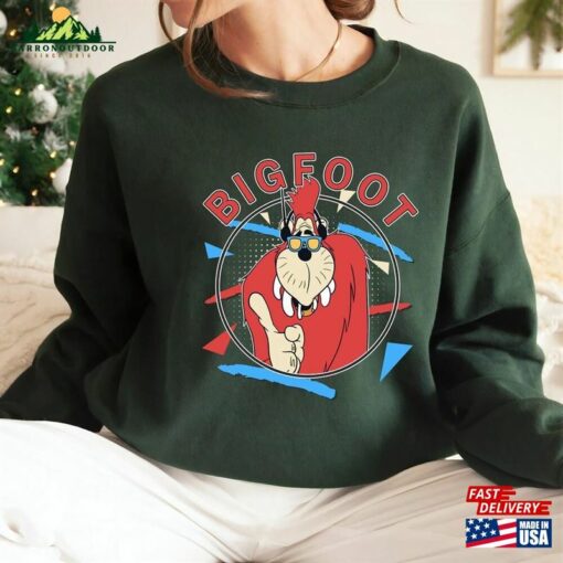 Disney Bigfoot 90’S Portrait T-Shirt A Goofy Movie Tee Unisex Sweatshirt