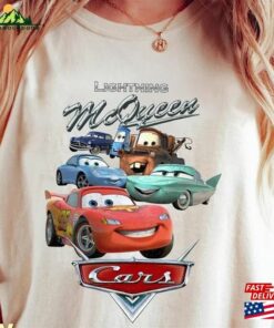 Disney Cars Comfort Colors Shirt Lightning Mcqueen Vintage T-Shirt Hoodie Disney Cars Comfort Colors Shirt Lightning Mcqueen Vintage T-Shirt Hoodie