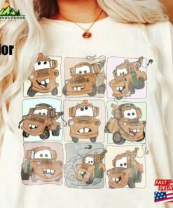 Disney Cars Comfort Colors Shirt Tow Mater Movie Classic Unisex