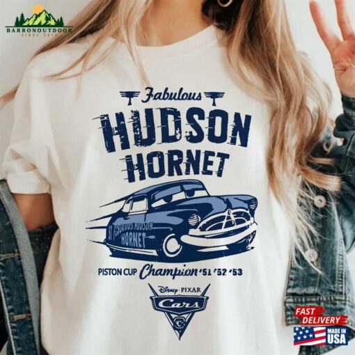 Disney Cars Shirt Doc Hudson Fabulous Hornet Sweatshirt Hoodie