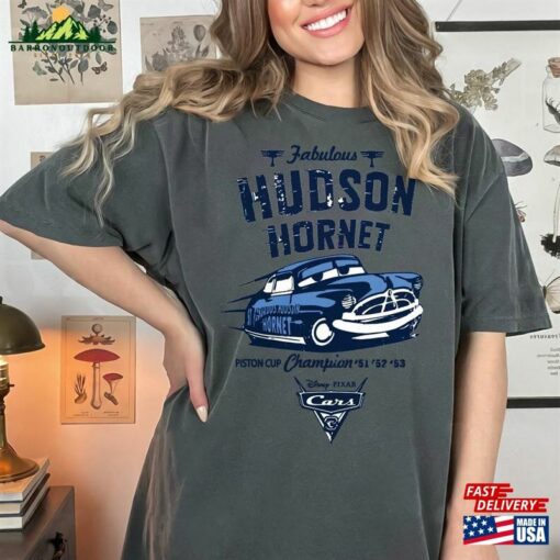 Disney Cars Shirt Doc Hudson Fabulous Hornet Sweatshirt Hoodie