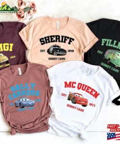 Disney Cars Shirt Group Family Matching Classic Hoodie Disney Cars Shirt Group Family Matching Classic Hoodie