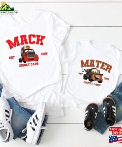 Disney Cars Shirt Group Family Matching Classic Hoodie