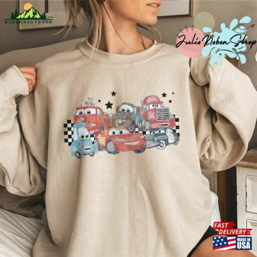 Disney Cars Shirt Movie Comfort Colors T-Shirt Sweatshirt