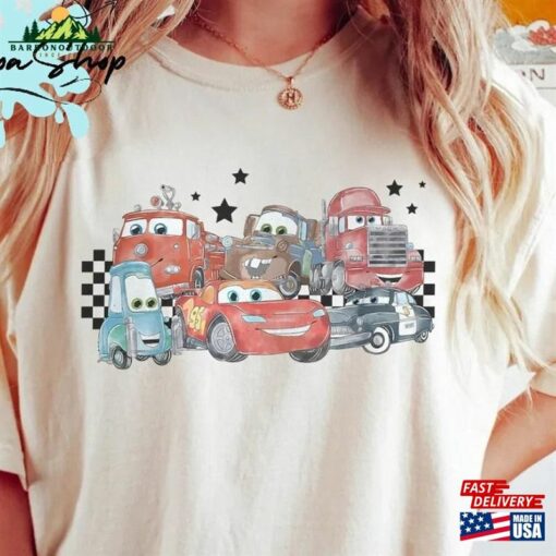 Disney Cars Shirt Movie Comfort Colors T-Shirt Sweatshirt