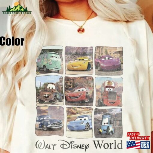 Disney Cars Shirt Team Lightning Mcqueen Hoodie Classic