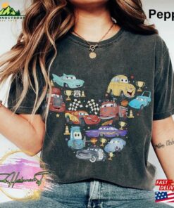 Disney Cars Watercolor Comfort Colors Shirt Lightning Mcqueen Movie Unisex Sweatshirt 2 Disney Cars Watercolor Comfort Colors Shirt Lightning Mcqueen Movie Unisex Sweatshirt 3