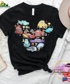Disney Cars Watercolor Shirt Mickey Movie Unisex T-Shirt 2 Disney Cars Watercolor Shirt Mickey Movie Unisex T Shirt 3