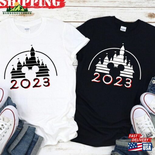 Disney Castle Family Vacation Shirt Trip 2023 T-Shirt Theme Park Travel Unisex