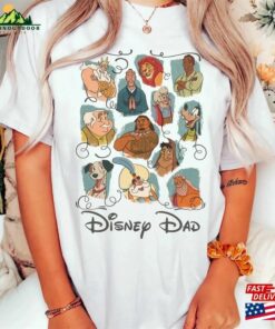 Disney Dad Comfort Colors Shirt Character Magic Kingdom Sweatshirt Unisex