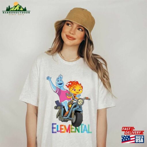 Disney Elemental 2023 Shirt Pixar Ember Wade Clod Grale T-Shirt Hoodie