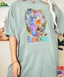 Disney Elemental Comfort Shirt Pixar Ember Wade Clod Grale Sweatshirt Hoodie