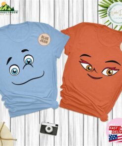 Disney Elemental Faces 4 Piece Set Shirt Ember Wade Clod Grale Tee Pixar Movie 2023 Unisex Classic 4