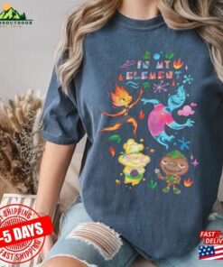 Disney Elemental Friends 2023 T Shirt Hoodie Classic 3
