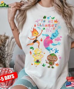 Disney Elemental Friends 2023 T Shirt Hoodie Classic 4