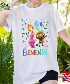 Disney Elemental Shirt 2023 Tee Iron On Transfer Sweatshirt Hoodie