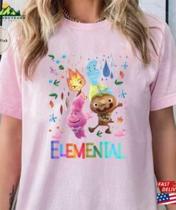Disney Elemental Shirt 2023 Tee Iron On Transfer Sweatshirt Hoodie 3