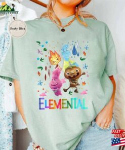 Disney Elemental Shirt 2023 Tee Iron On Transfer Sweatshirt Hoodie 4