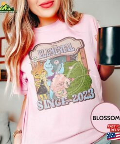 Disney Elemental Shirt Movie 2023 Ember Wade Clod Grale Unisex Hoodie