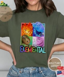 Disney Elemental Shirt Pixar Ember Wade Clod Grale T-Shirt Hoodie