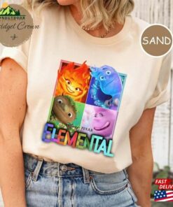 Disney Elemental Shirt Pixar Ember Wade Clod Grale T-Shirt Hoodie