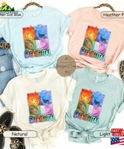 Disney Elemental Shirt Pixar Ember Wade Clod Grale T-Shirt Sweatshirt 2 Disney Elemental Shirt Pixar Ember Wade Clod Grale T Shirt Sweatshirt 3