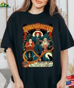 Disney Hocus Pocus Sanderson Sisters Horror Movie Shirt It’s Just A Bunch Of Unisex T-Shirt