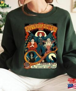 Disney Hocus Pocus Sanderson Sisters Horror Movie Shirt Its Just A Bunch Of Unisex T Shirt 3